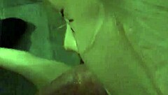 Oh man sucking my blow up doll feels so wild I can't even... like deepthroat handjob action all messy.