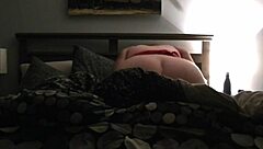 Chubby couple dives into round 3 of their homemade fun together