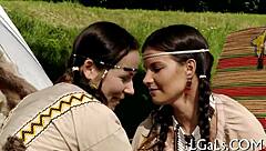 You won't believe this hot teen muff licking session going down right now.