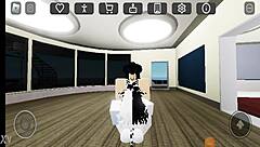 Futa girl penetrates cow in intense futanari encounter with thrusting and domination details.