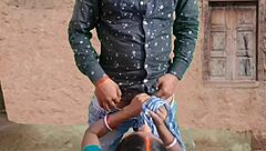 Village Husband and Wife Engage in Hot Romantic Sex