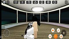 Futa girl penetrates cow in intense futanari encounter with thrusting and domination details.