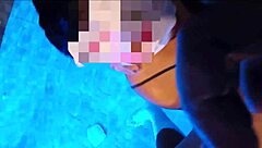 This Pinay best friend offers romantic comfort through an extreme blowjob by the pool, leading to cum in mouth that she tastes gently