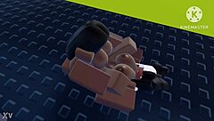 Negritas playfully explore each other in this ebony lesbian encounter.