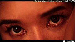 Nancy Ace Becomes Horny Vampire Hypnotizing Japanese Babe Rikako Katayama For Lesbian 69 Pussy Eating