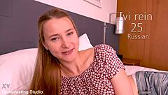 hey check out skinny ivi rein handling that big dick in her casting interview