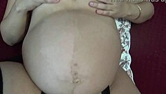 Lesbian milf impregnated by insemination lets ftm girlfriend lick wet pussy