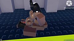 Negritas playfully explore each other in this ebony lesbian encounter.