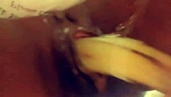 Raw Anal Assfucking With Veggie Inserted Deep Into Pussy For Intense Sex Session