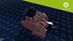 Negritas playfully explore each other in this ebony lesbian encounter.