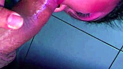 so this brazilian bbw with a big ass teases and deepthroats a monster big black cock in a hot couple session