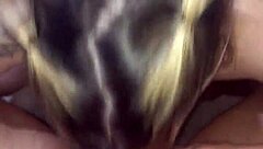 Amateur Blonde Latina Bent Over For Doggystyle Fucking By Black Guy With Deepthroat Blowjob And Cumshot On Ass. Homemade Scene With Big Ass And Pussy Action.