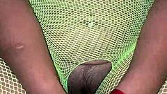 hey latina milf, you're on your period but massaging that dick till cum shoots on your ass?