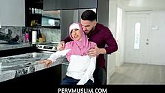 pervmuslim tells how arab hijab student paulina ruiz stopped by her teacher's home for a private lesson