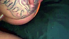 so this brazilian bbw with a big ass teases and deepthroats a monster big black cock in a hot couple session