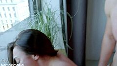 Watch this hardcore fuck with pissing and massive squirts featuring Jimmy Bud's monster cock!