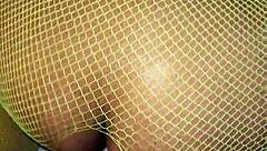 hey latina milf, you're on your period but massaging that dick till cum shoots on your ass?