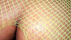 hey latina milf, you're on your period but massaging that dick till cum shoots on your ass?