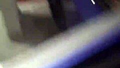 Risky sex unfolds in the hotel parking lot with muffled moans