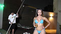 Madame Edna Samara, Aren't You Curious About Your Pool Guy's Massive Tool? Let's See You Lick and Ride It!