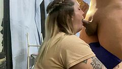 I didn't have money to pay my technician, so I ended up sucking his dick deeply.