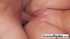young blonde vanessa takes on a monster cock in hardcore action