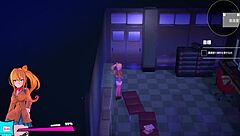 i uh love playing this eroge live with gal and chainsaw demo featuring shinomiya mikoto