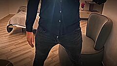 i watch as i cum on your face and make you swallow everything - huge cock handjob