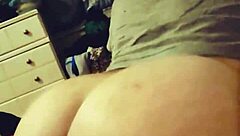 curvy latina bbw bends over for chubby doggystyle action in this amateur pov couple video