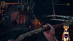 lets play succubus part 2 teases big ass redhead hentai monster rough action in anime game