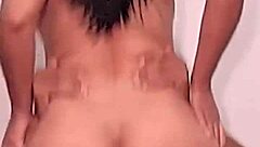 feeling so guilty yet thrilled putting horns on my husband with this dark skinned guy in bedroom doggystyle fuck moaning to orgasm