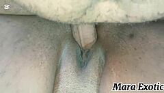 POV Horny Nigerian Couple Passionate Creamy Fuck - Mara Exotic!