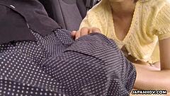 Whoa Check Out Japanese Girl You Asakura Masturbating And Sucking Cock Wildly In The Car Uncensored!