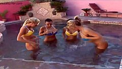 i uh, i can't believe how hot that lesbian foursome was with those teen girls using dildos and toys everywhere