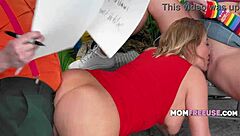 hey watch this gawk gawk education video with ryan keely river lynn tommy pistol in momfreeuse parody