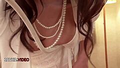 Ayumi Shinoda Delivers Intense Blowjob Ending in Creampie on Her Big Tits in Japanese Hardcore