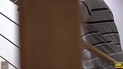 Black4k blonde wife licks and sucks that huge black cock spontaneously. 😏