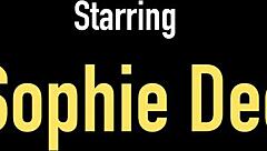 Slutty Duo Sophie Dee and Lisa Ann Stuff Big Pussy Lips with Dildos. They Lick and Fuck in Lingerie During Lesbian Session.