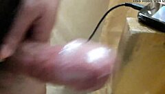 Big Horny Bitch Masturbates Monster Cock Without Cumshot for 10 Days