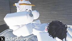 casual tale of roblox condo sex with blowjob and cowgirl riding