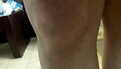 Big Horny Bitch Masturbates Monster Cock Without Cumshot for 10 Days