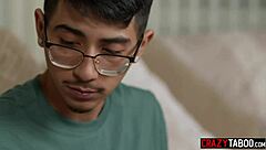 a shy guy diego perez finally licks and fucks the petite 18+ hot popular cheerleader melody marks in taboo reality