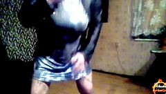 Horny Milf Klaudiaambergirl In Erotic Dance And Hot Masturbation With Big Natural Tits