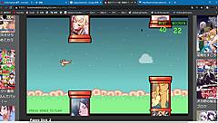 Whoa, check out this hentai flash game with Fappy Dick 2! 😏