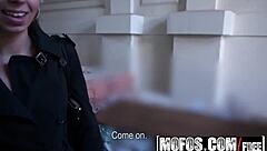 I picked up this hot latina teen in public for wet foot fetish action outdoors.