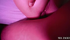 He cums hard inside my pussy then I finger myself with his load.