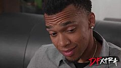 Oh man, this cheating milf boss with big tits rides the intern's massive black cock in deepthroat cowgirl action 🔥🍆