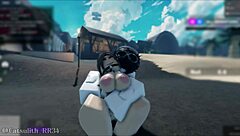 come join me in the outdoor hot spring for some steamy asian blowjob sex with a follower