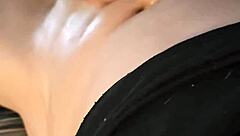 Canadian Couple Delivers Intense Handjob with Cumshot on Bare Feet