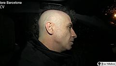 nora grabs young guy at bus stop for fuck